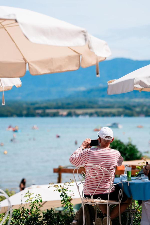 Hotel De La Plage Excénevex Eksteriør billede