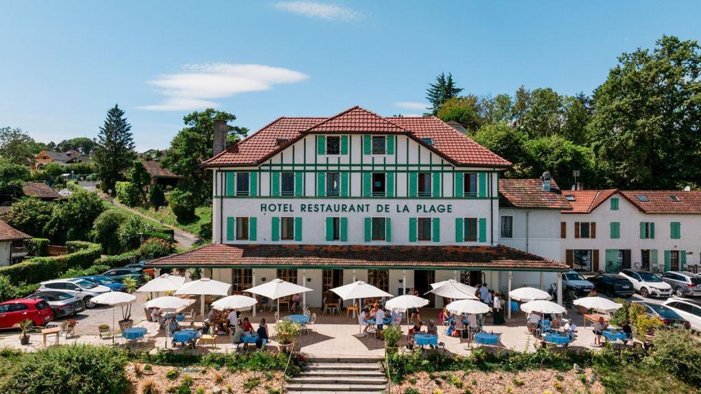 Hotel De La Plage Excénevex Eksteriør billede