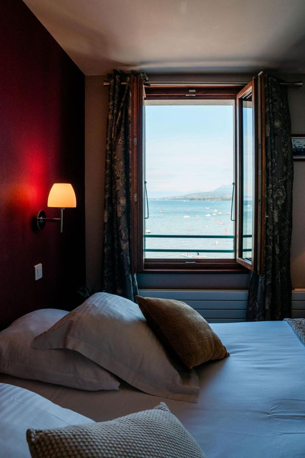Hotel De La Plage Excénevex Eksteriør billede