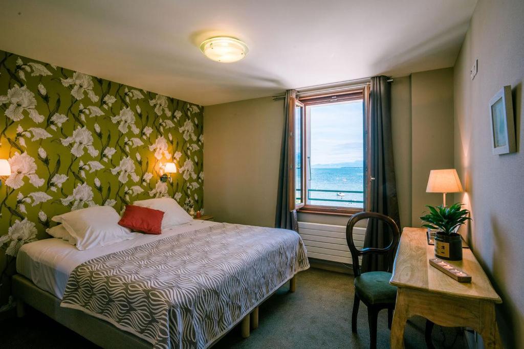 Hotel De La Plage Excénevex Eksteriør billede