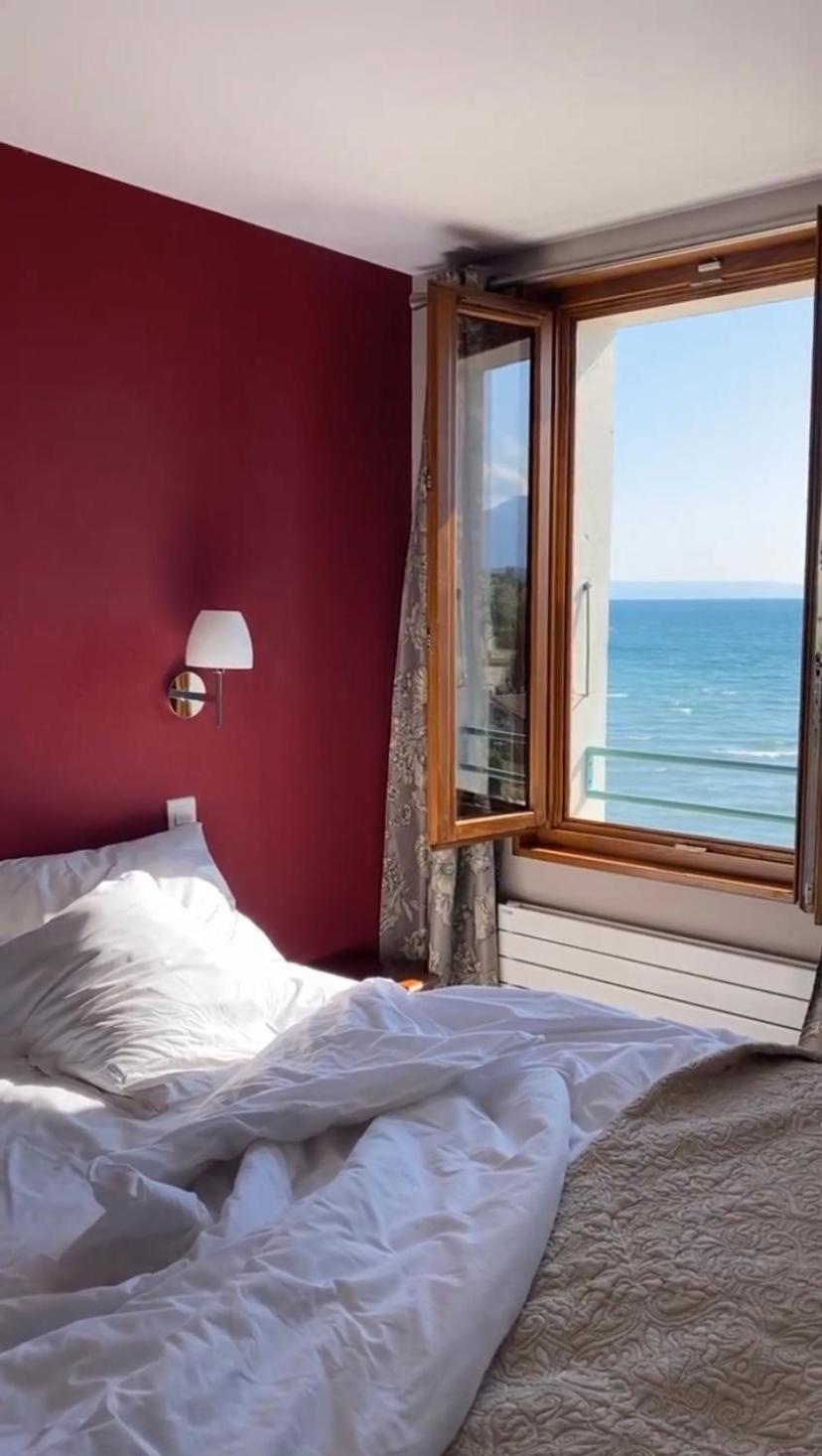Hotel De La Plage Excénevex Eksteriør billede
